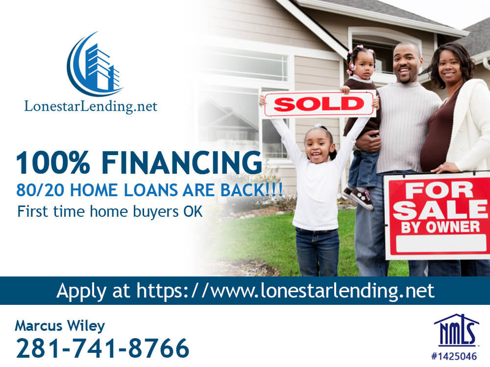 100% Financing Makes a Comeback